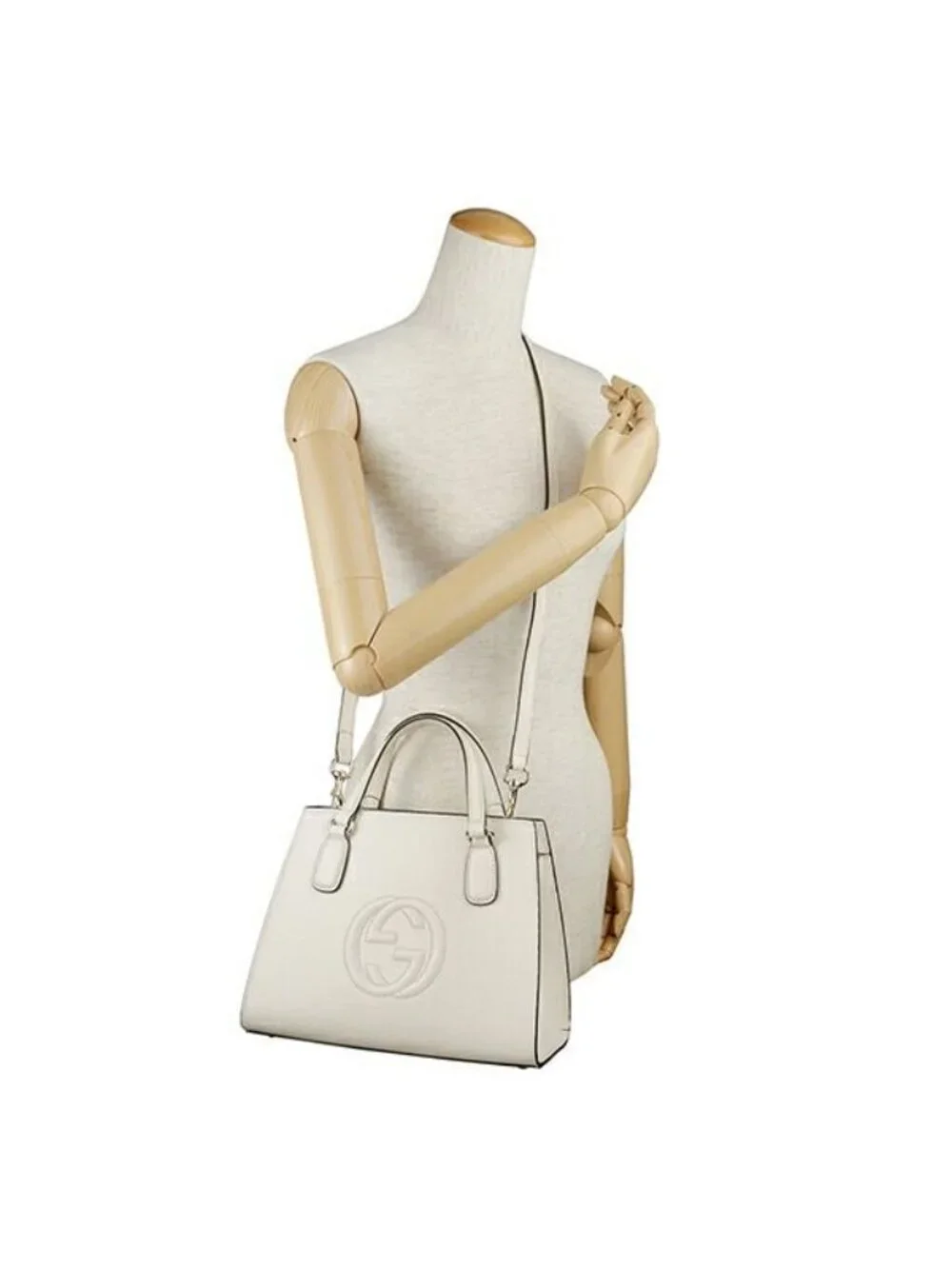 ★SOLD★ Gucci Handbag Soho White - Picture 6 of 9